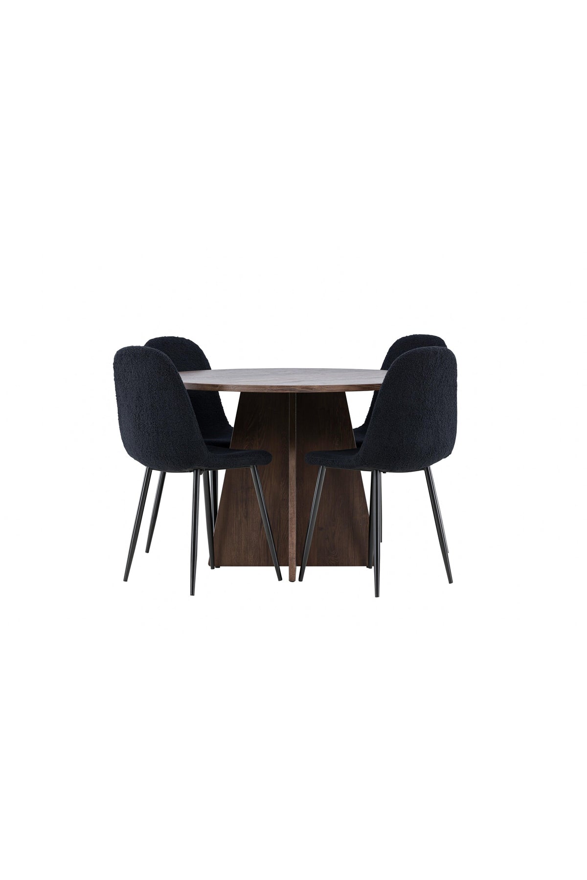 Bootcut Matbord med Polar Stolarna – MDF