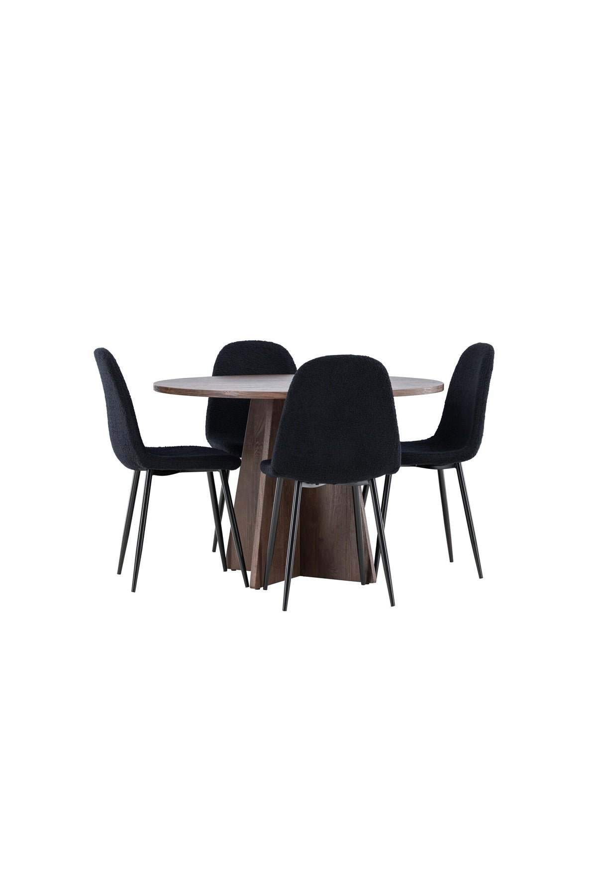 Bootcut Matbord med Polar Stolarna – MDF