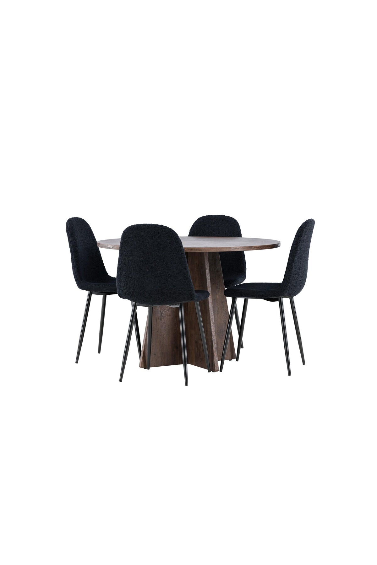 Bootcut Matbord med Polar Stolarna – MDF