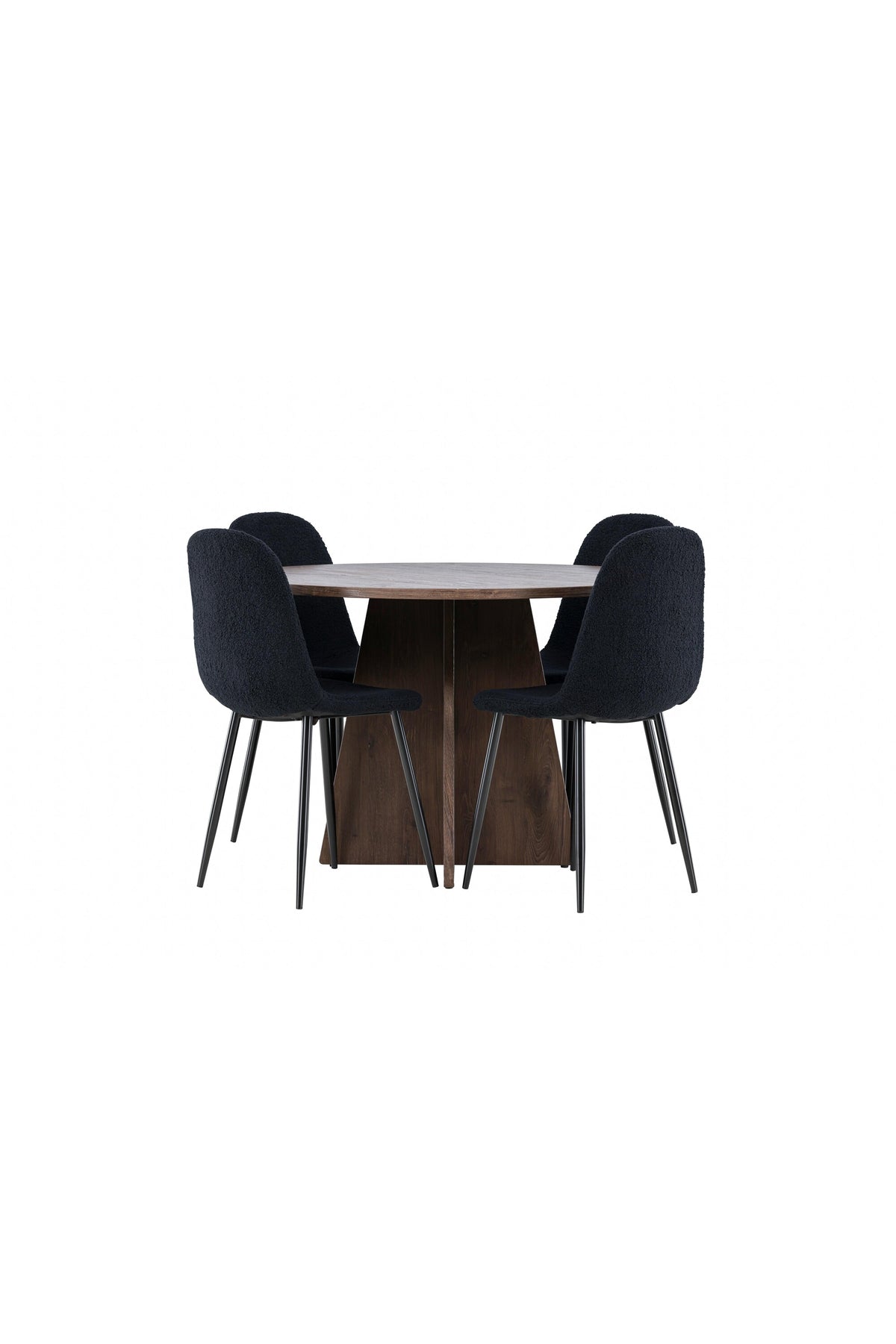Bootcut Matbord med Polar Stolarna – MDF