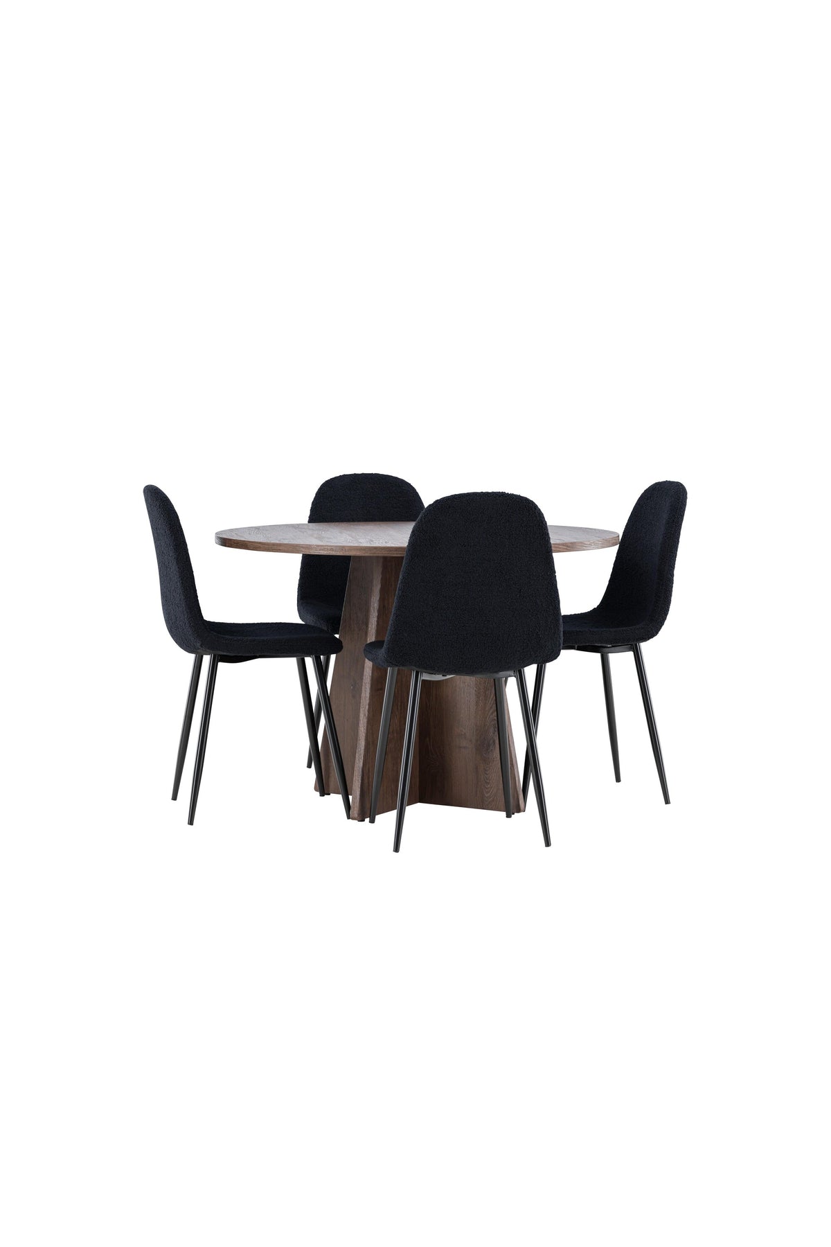 Bootcut Matbord med Polar Stolarna – MDF