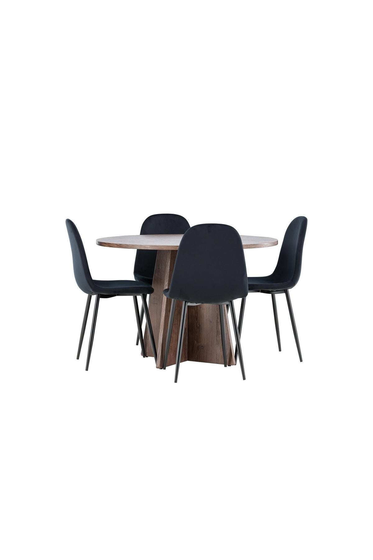 Bootcut Matbord med Polar Stolarna – MDF