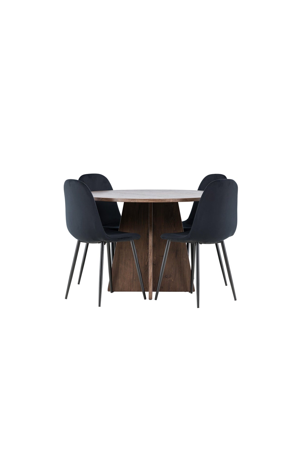 Bootcut Matbord med Polar Stolarna – MDF