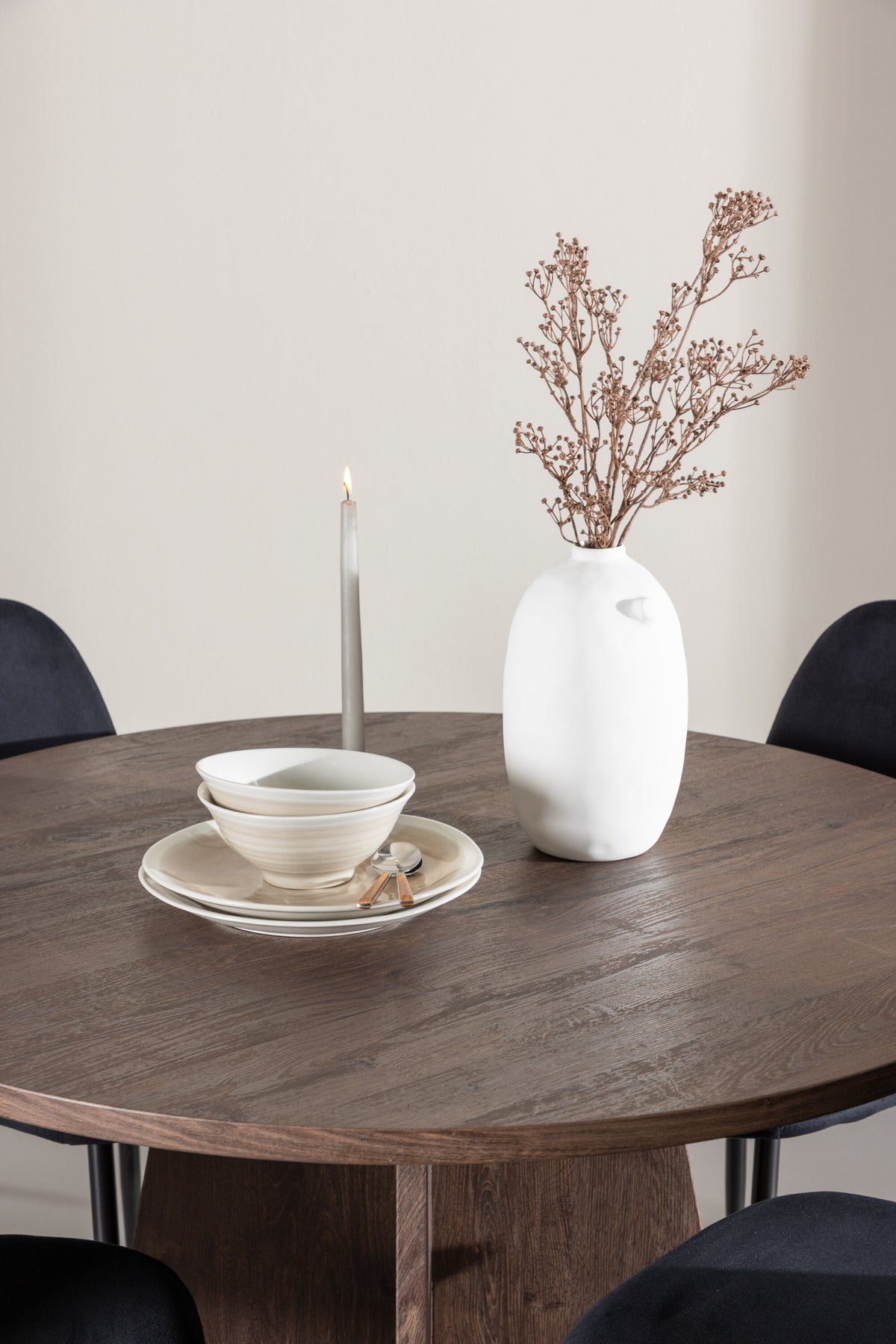 Bootcut Matbord med Polar Stolarna – MDF