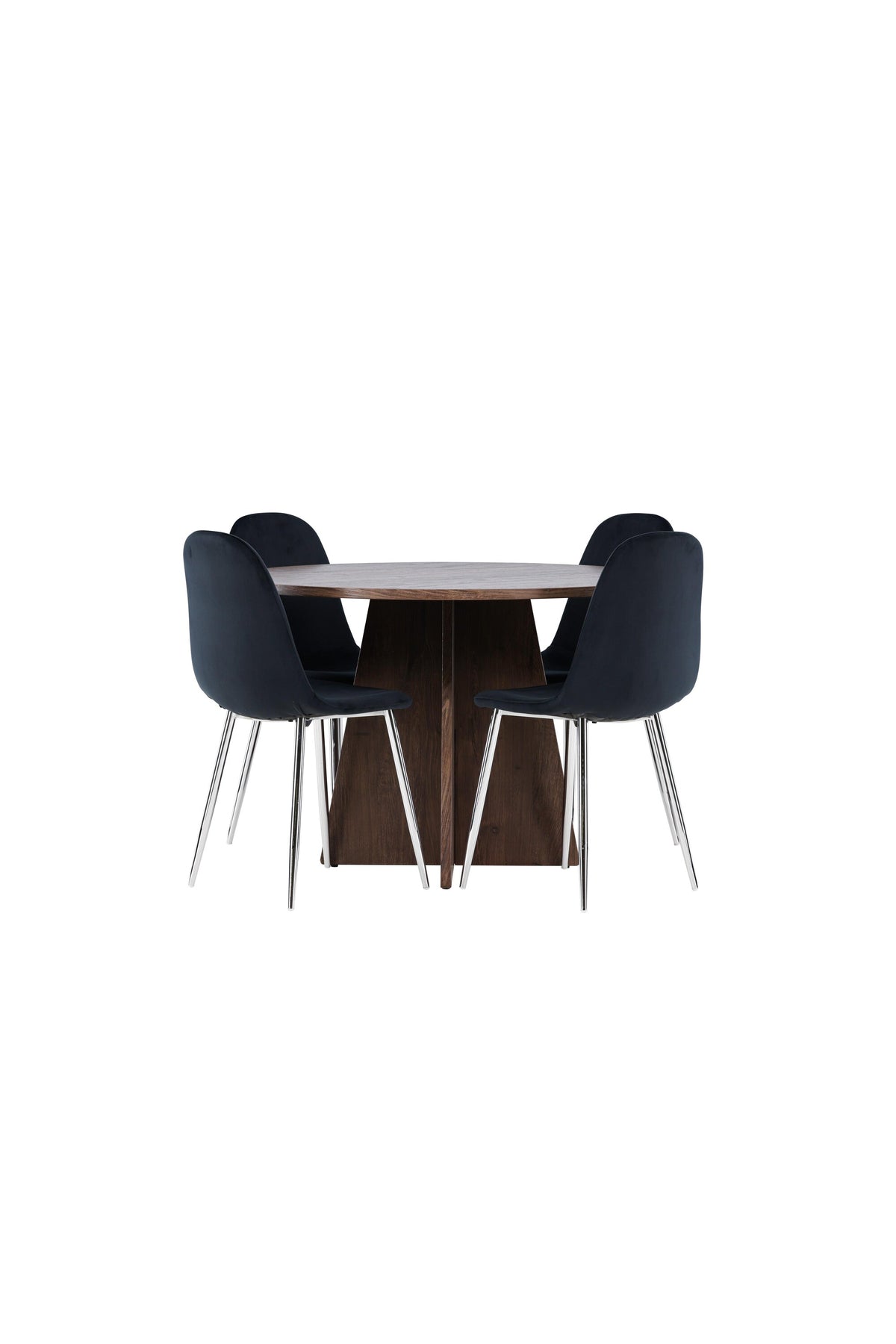 Bootcut Matbord med Polar Stolarna – MDF