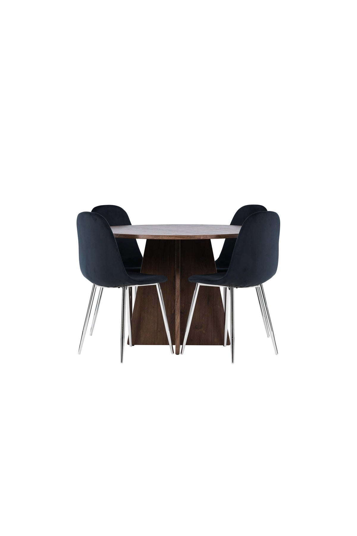 Bootcut Matbord med Polar Stolarna – MDF