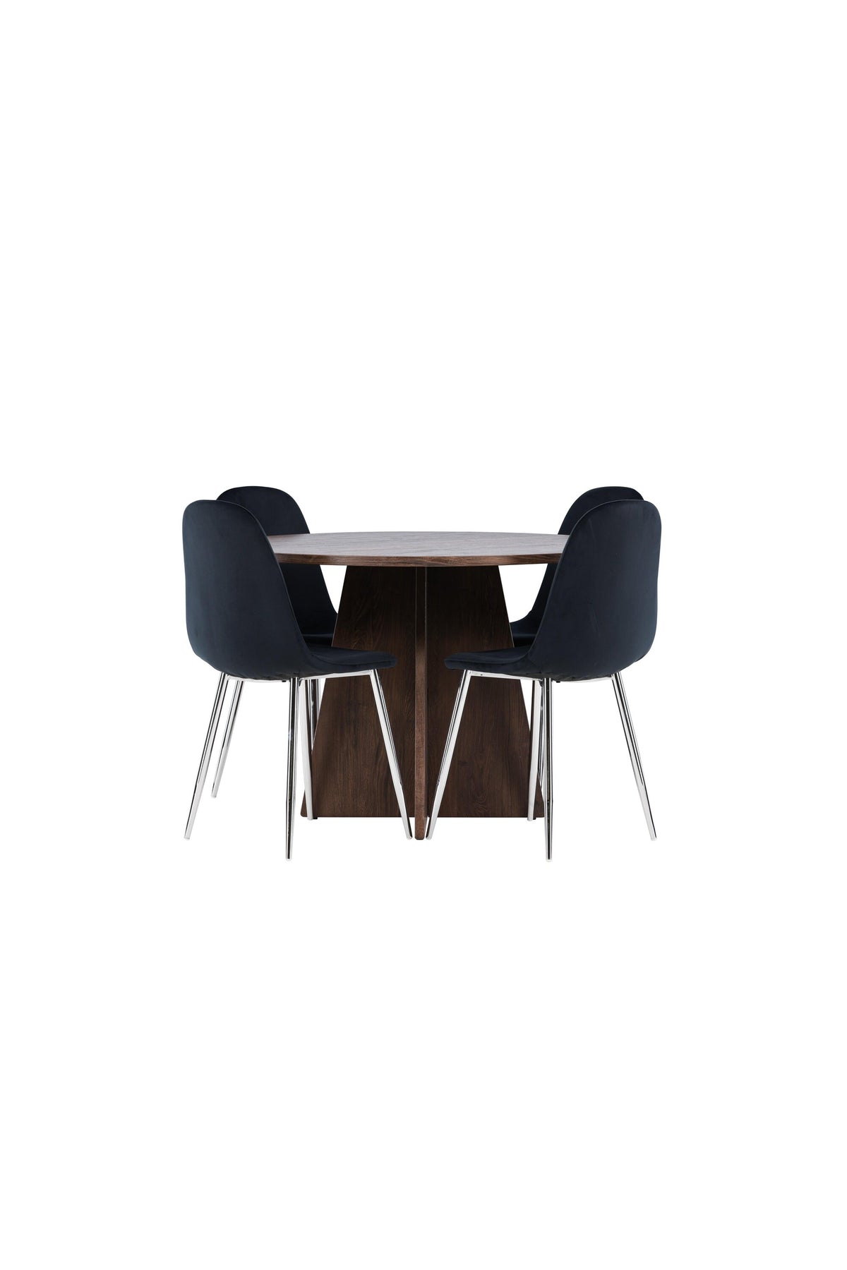Bootcut Matbord med Polar Stolarna – MDF