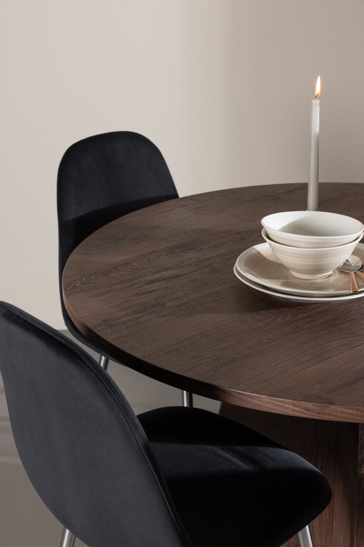 Bootcut Matbord med Polar Stolarna – MDF