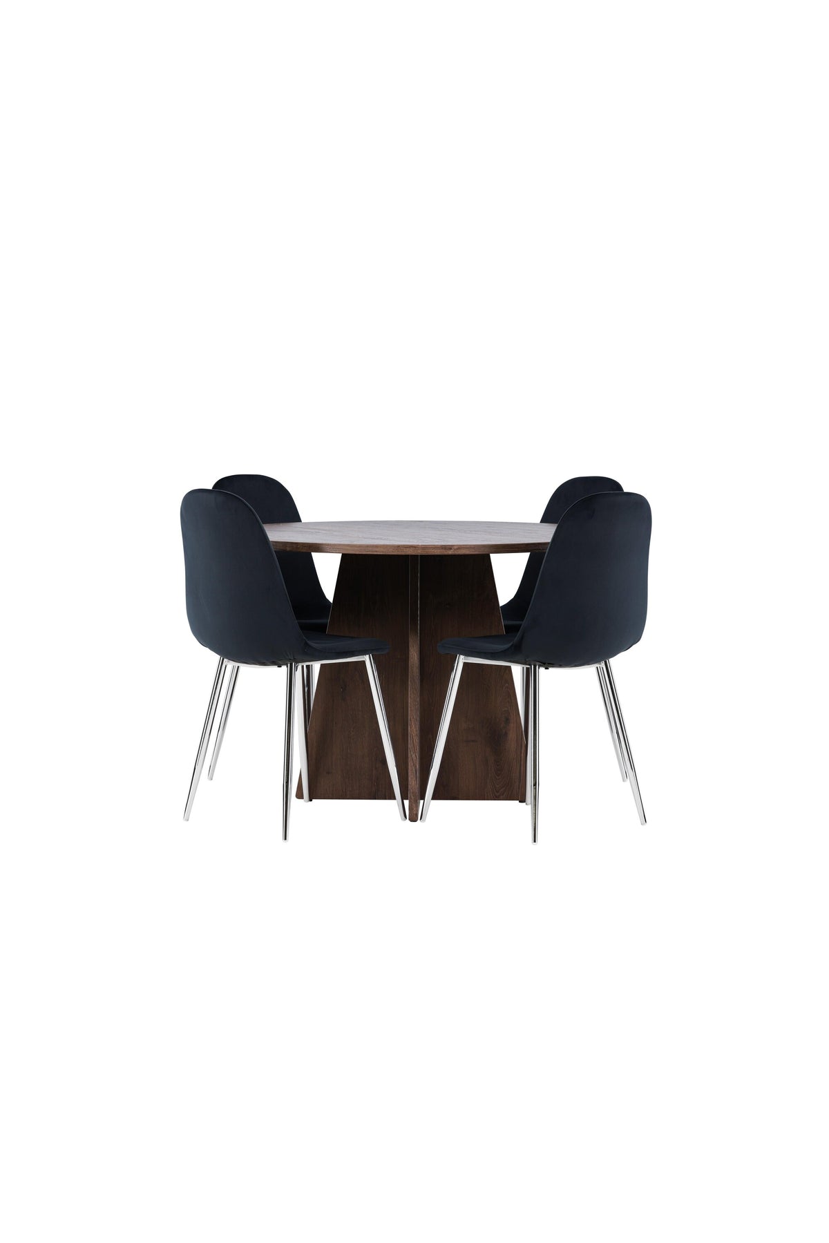 Bootcut Matbord med Polar Stolarna – MDF