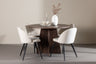 Bootcut Matbord med Velvet Stolarna – MDF