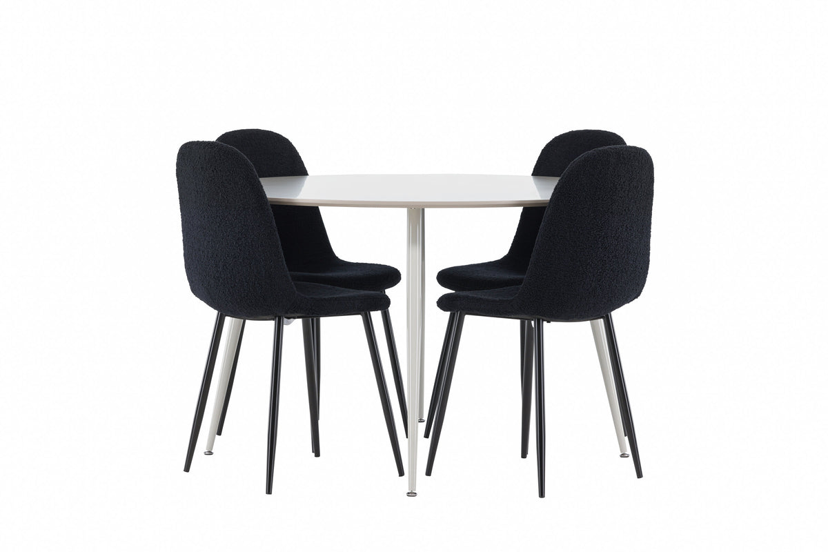 Plaza Matbord med Polar Stolarna – MDF