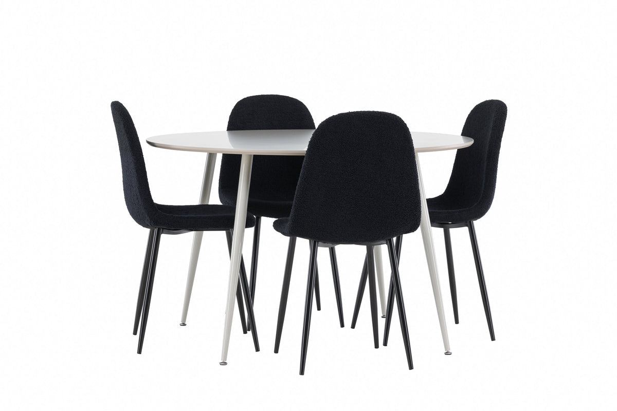 Plaza Matbord med Polar Stolarna – MDF