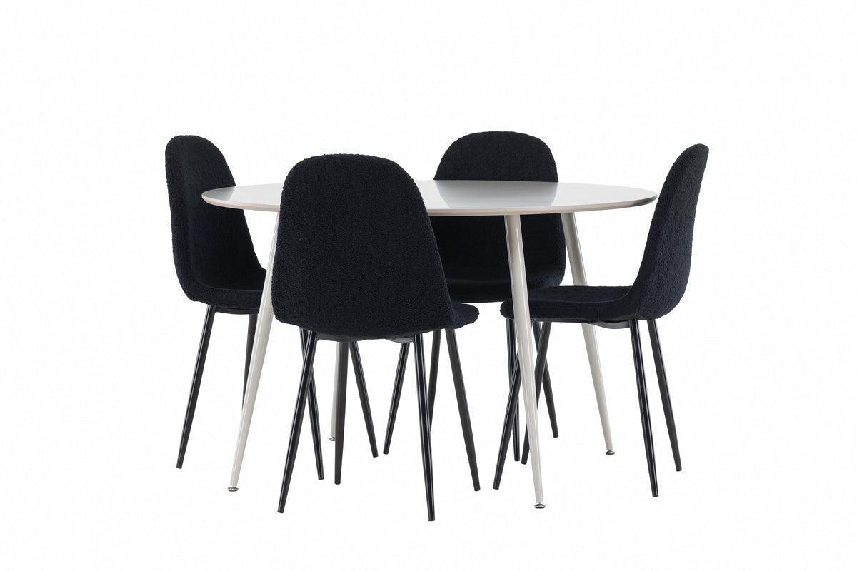 Plaza Matbord med Polar Stolarna – MDF