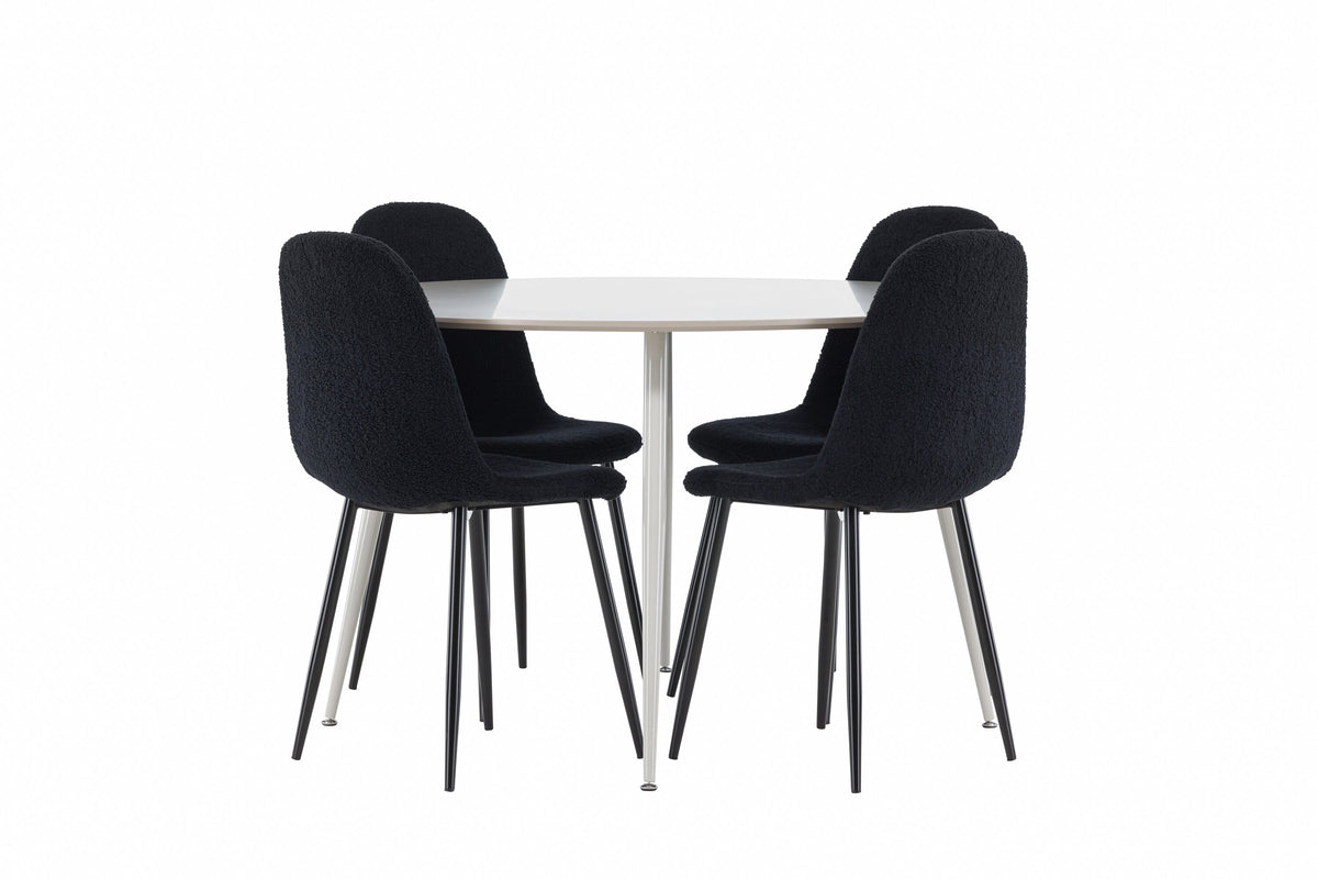 Plaza Matbord med Polar Stolarna – MDF