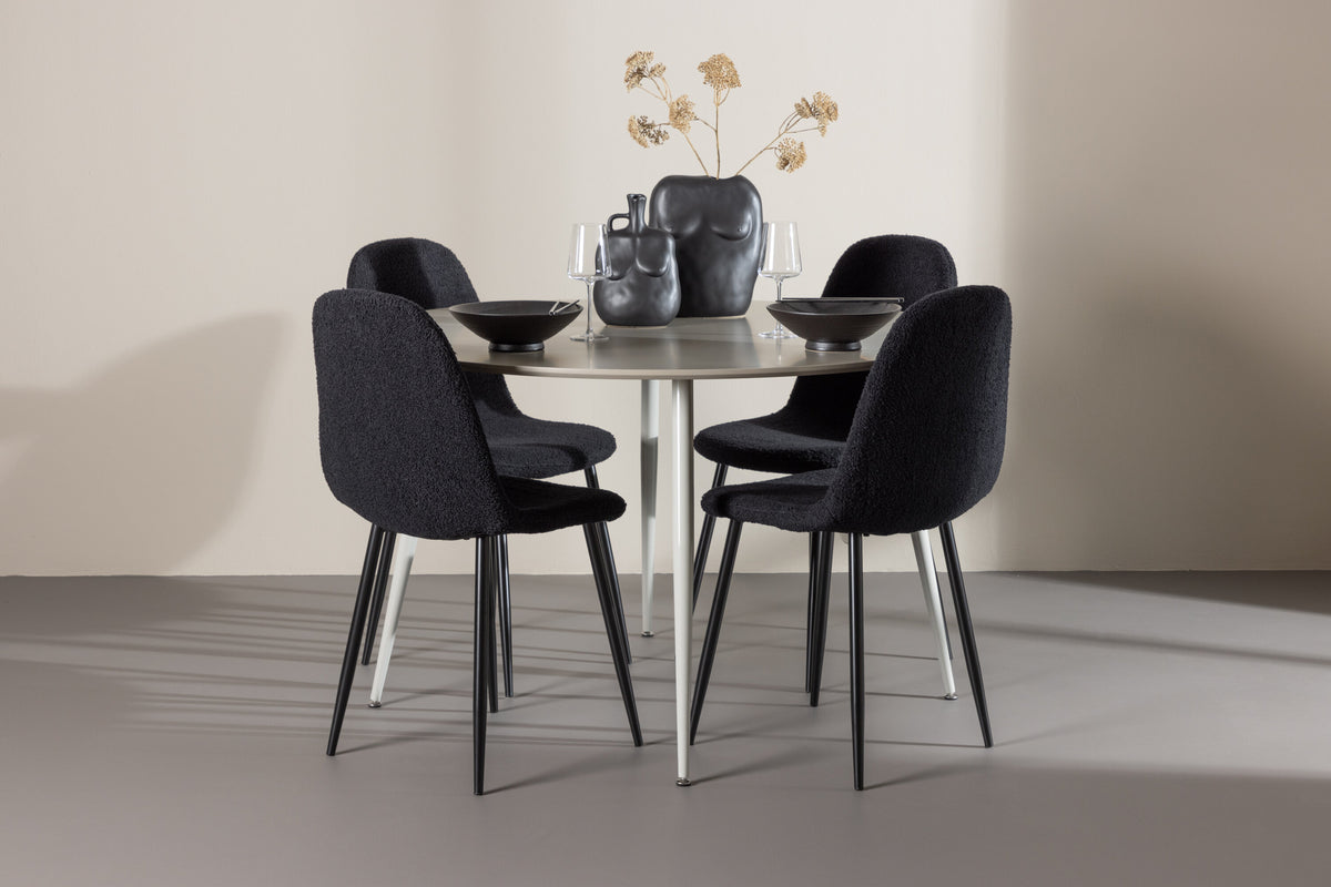 Plaza Matbord med Polar Stolarna – MDF