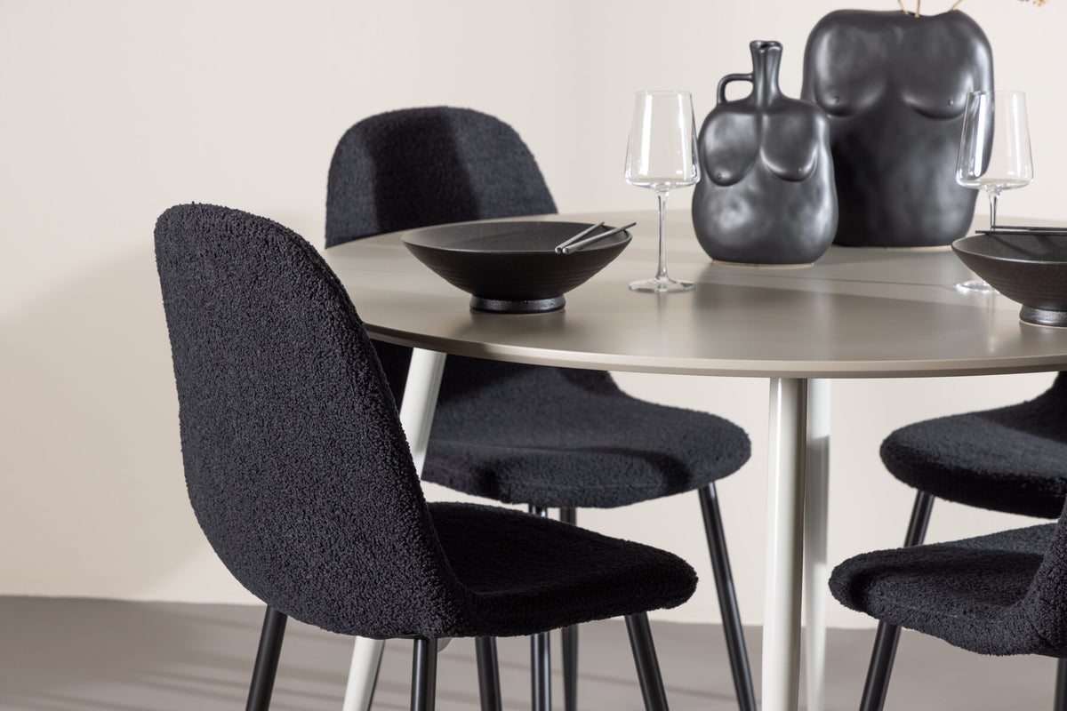 Plaza Matbord med Polar Stolarna – MDF