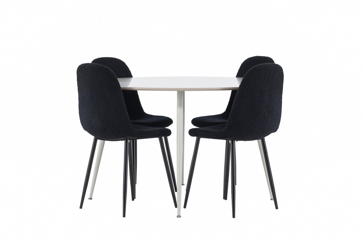 Plaza Matbord med Polar Stolarna – MDF