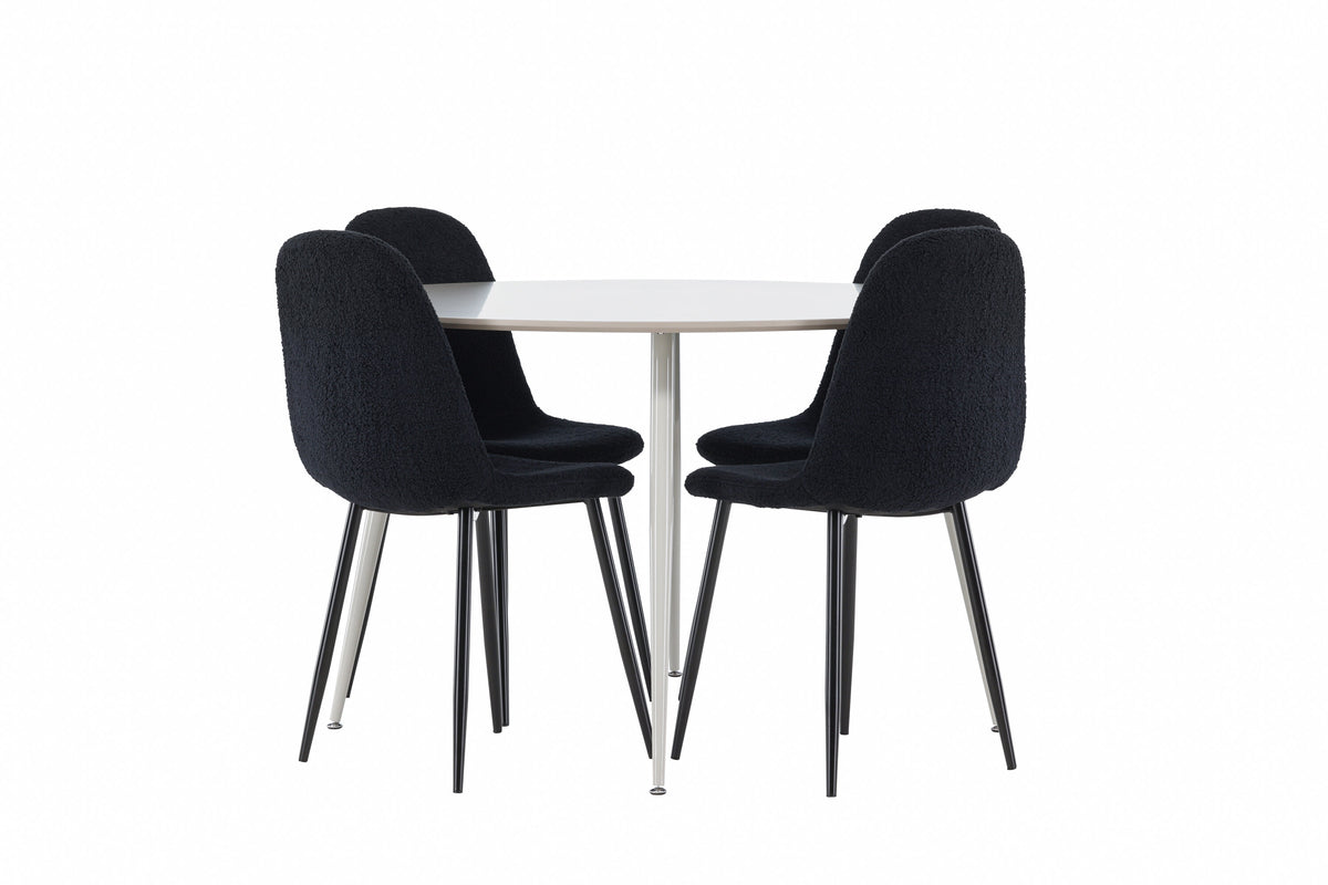 Plaza Matbord med Polar Stolarna – MDF