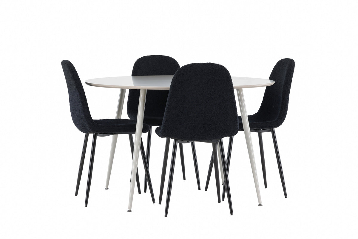 Plaza Matbord med Polar Stolarna – MDF