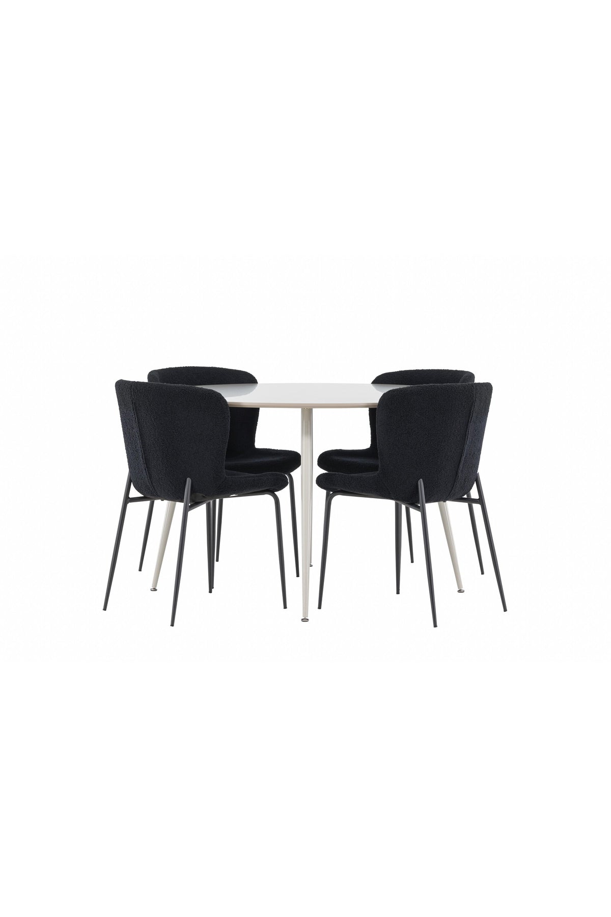 Plaza Matbord med Modesto Stolarna – MDF