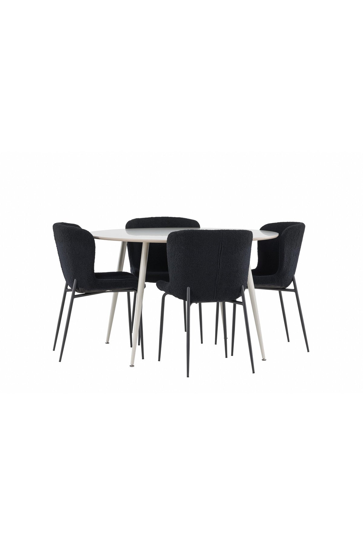 Plaza Matbord med Modesto Stolarna – MDF
