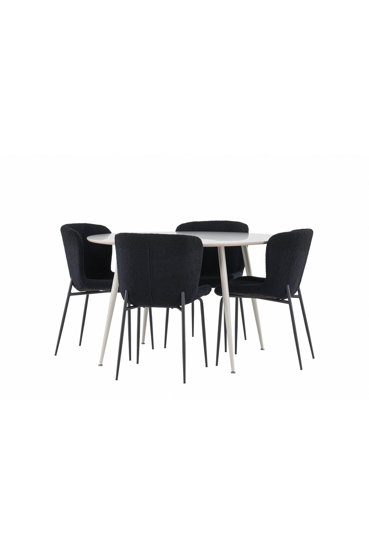Plaza Matbord med Modesto Stolarna – MDF