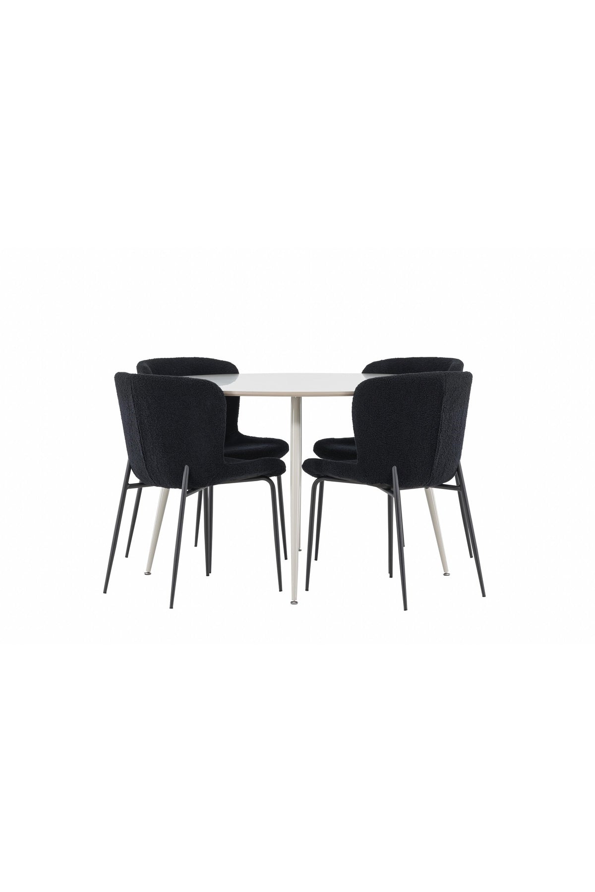 Plaza Matbord med Modesto Stolarna – MDF