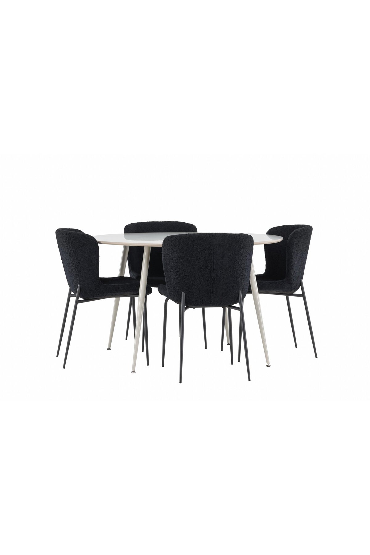 Plaza Matbord med Modesto Stolarna – MDF