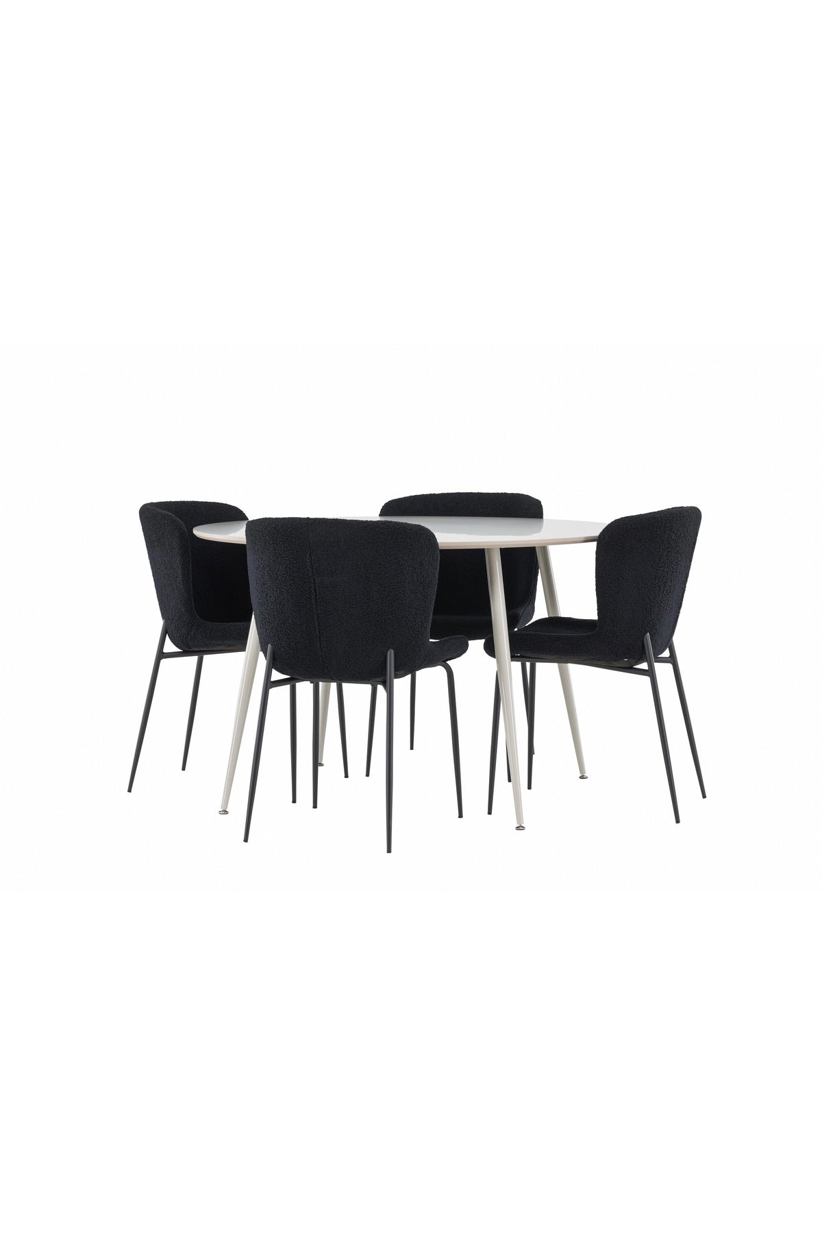 Plaza Matbord med Modesto Stolarna – MDF