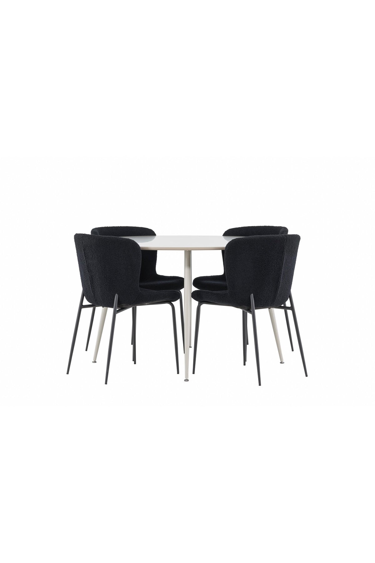 Plaza Matbord med Modesto Stolarna – MDF