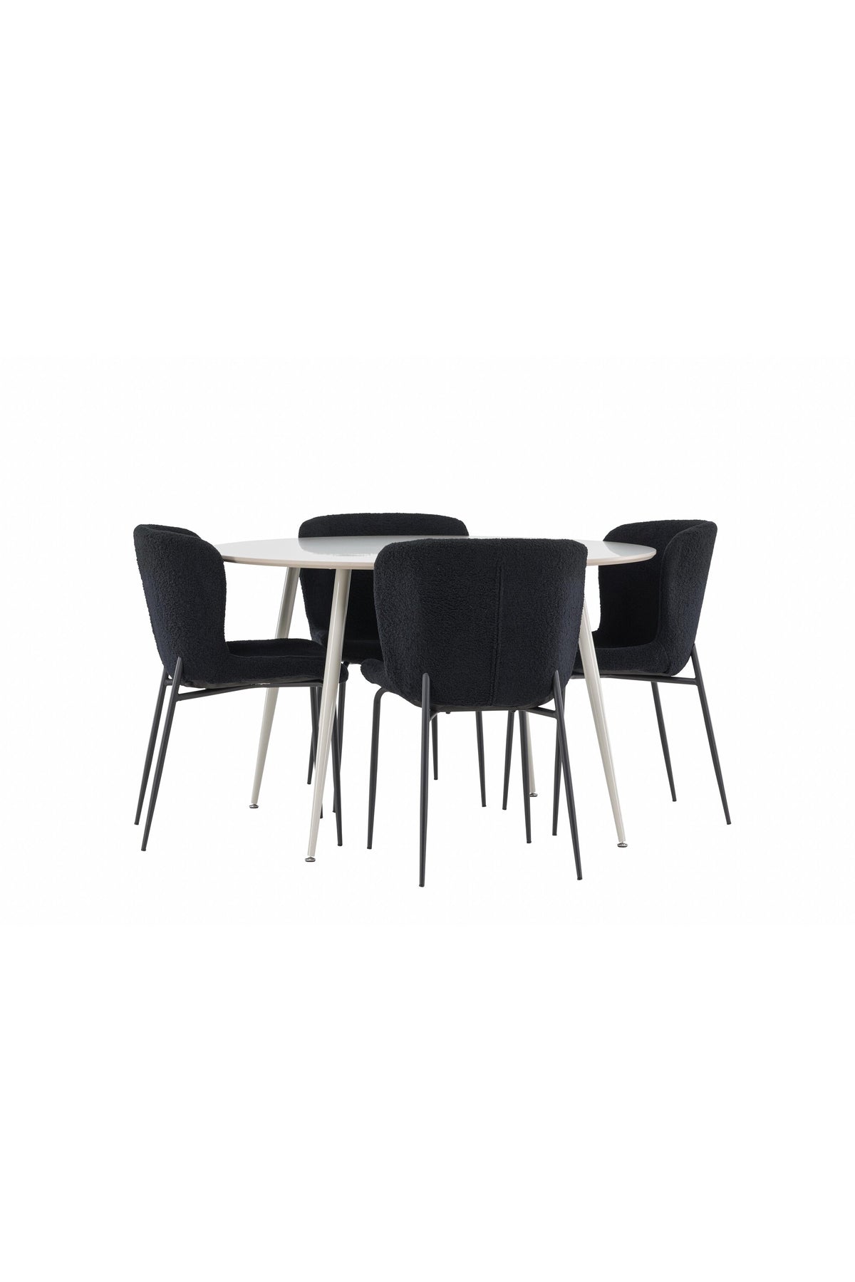 Plaza Matbord med Modesto Stolarna – MDF