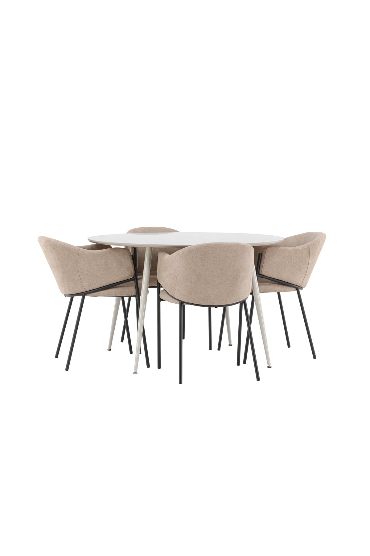 Plaza Matbord med Evelina Stolarna – MDF
