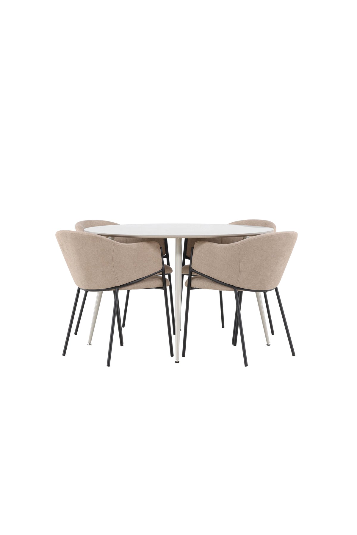 Plaza Matbord med Evelina Stolarna – MDF