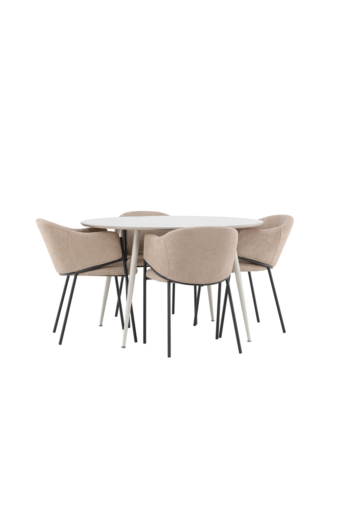 Plaza Matbord med Evelina Stolarna – MDF