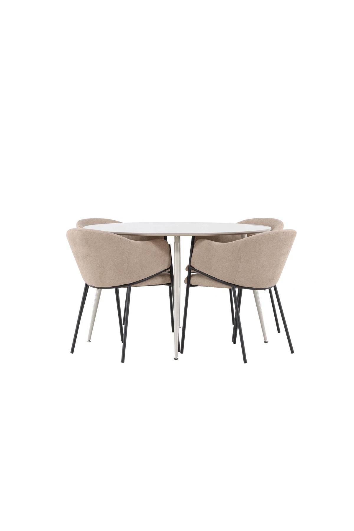 Plaza Matbord med Evelina Stolarna – MDF