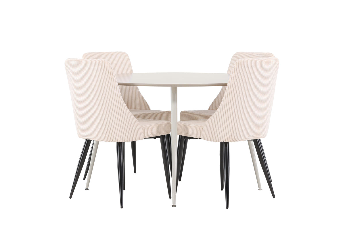 Plaza Matbord med Leone Stolarna – MDF