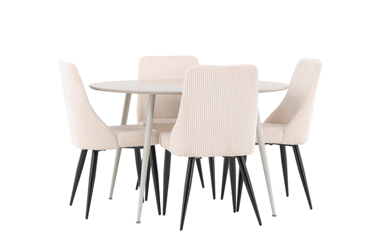 Plaza Matbord med Leone Stolarna – MDF