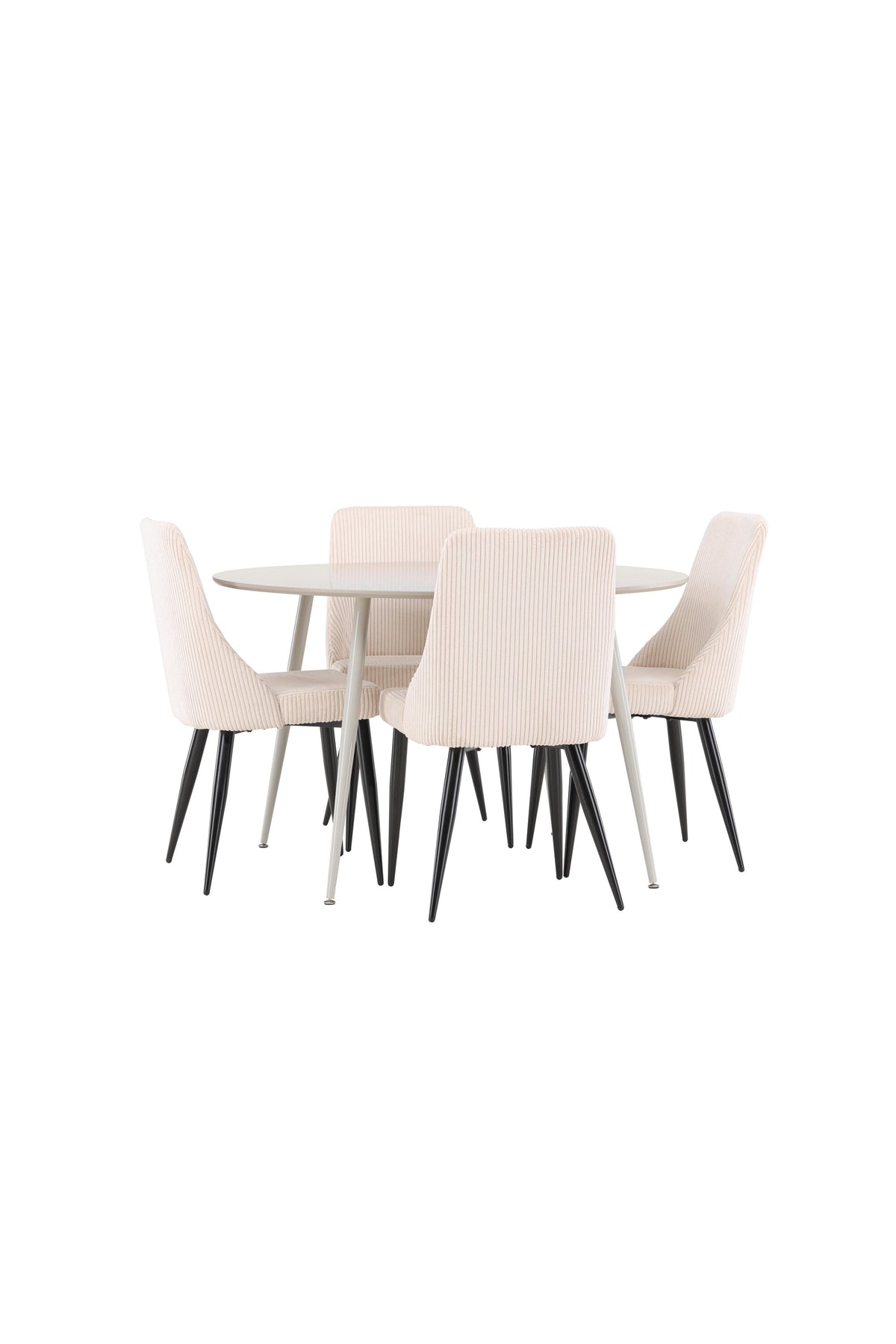 Plaza Matbord med Leone Stolarna – MDF
