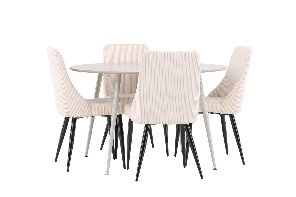 Plaza Matbord med Leone Stolarna – MDF