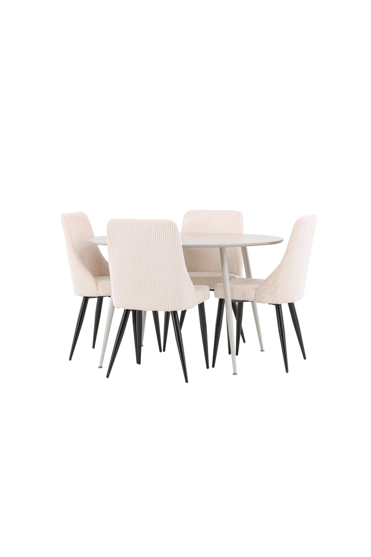 Plaza Matbord med Leone Stolarna – MDF