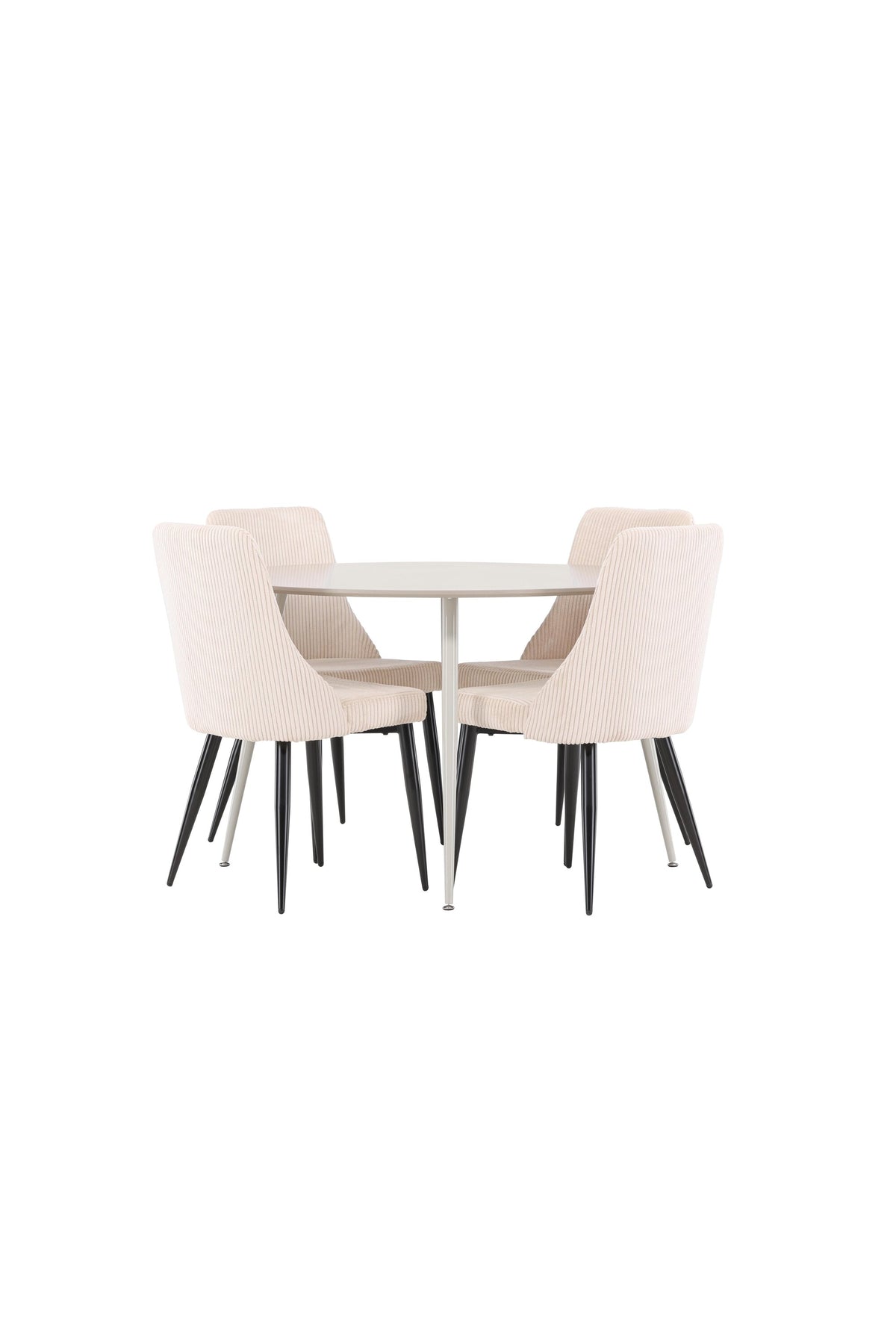 Plaza Matbord med Leone Stolarna – MDF