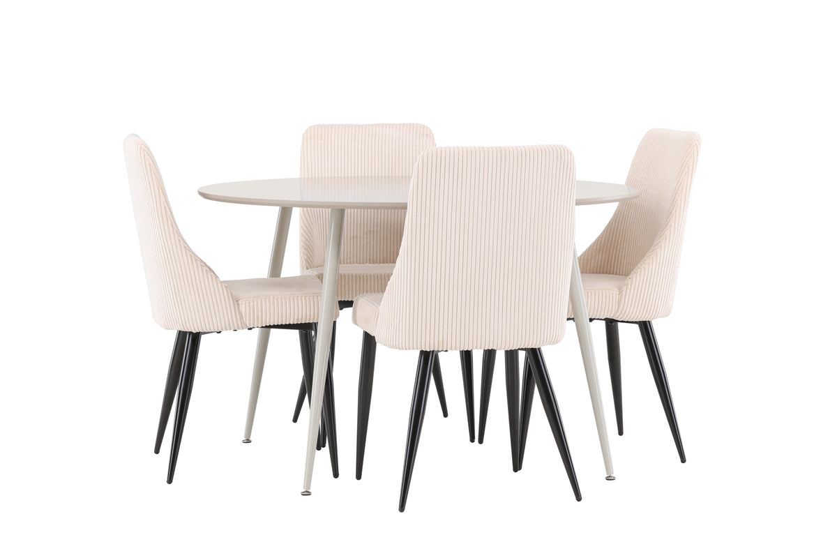 Plaza Matbord med Leone Stolarna – MDF