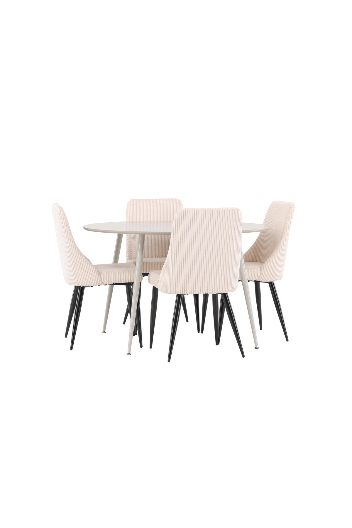 Plaza Matbord med Leone Stolarna – MDF