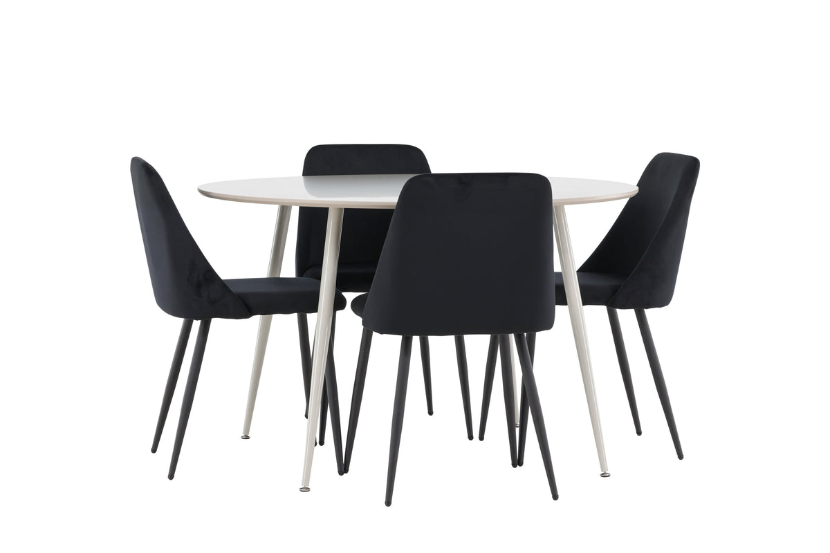 Plaza Matbord med Night Stolarna