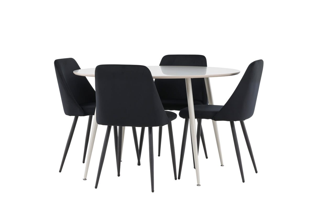 Plaza Matbord med Night Stolarna
