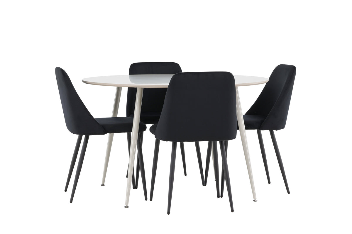 Plaza Matbord med Night Stolarna