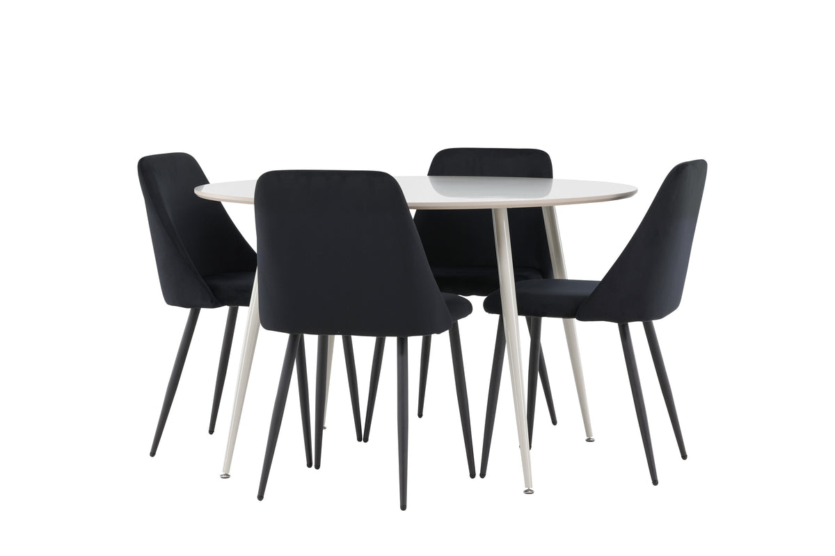 Plaza Matbord med Night Stolarna