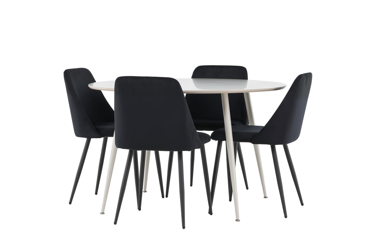 Plaza Matbord med Night Stolarna