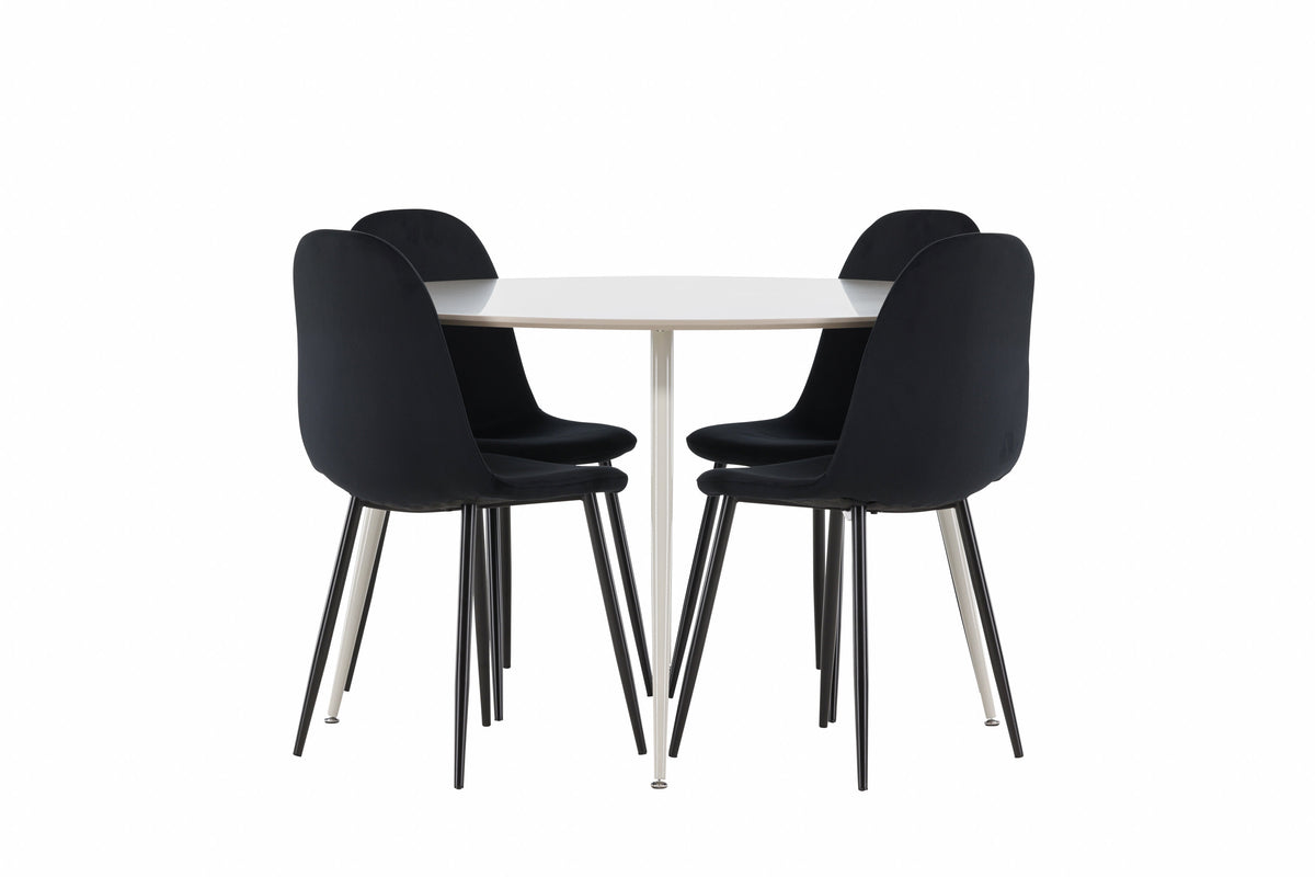 Plaza Matbord med Polar Stolarna – MDF