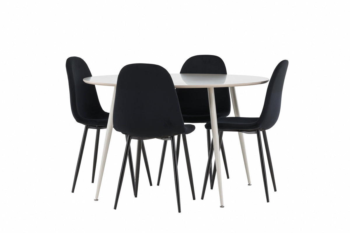 Plaza Matbord med Polar Stolarna – MDF